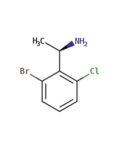 Astatech (R)-1-(2-BROMO-6-CHLOROPHENYL)ETHANAMINE; 1G; Purity 95%